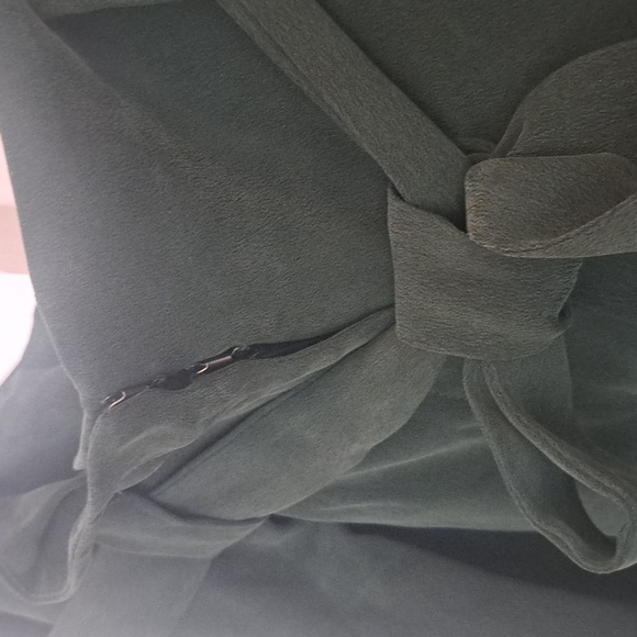 L Agence Gree Silk Paperbag style shorts front zip&pockets Sz4 EUC - Picture 2 of 6